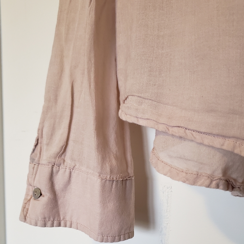nude button down - Picture 3 of 4